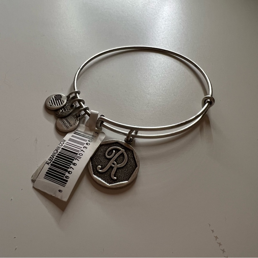 NWT - Alex & Ani “R” Initial Bracelet - Picture 11 of 13